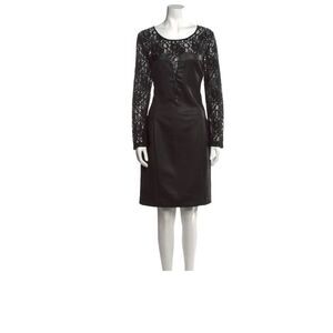 Alberto Makali black knee dress